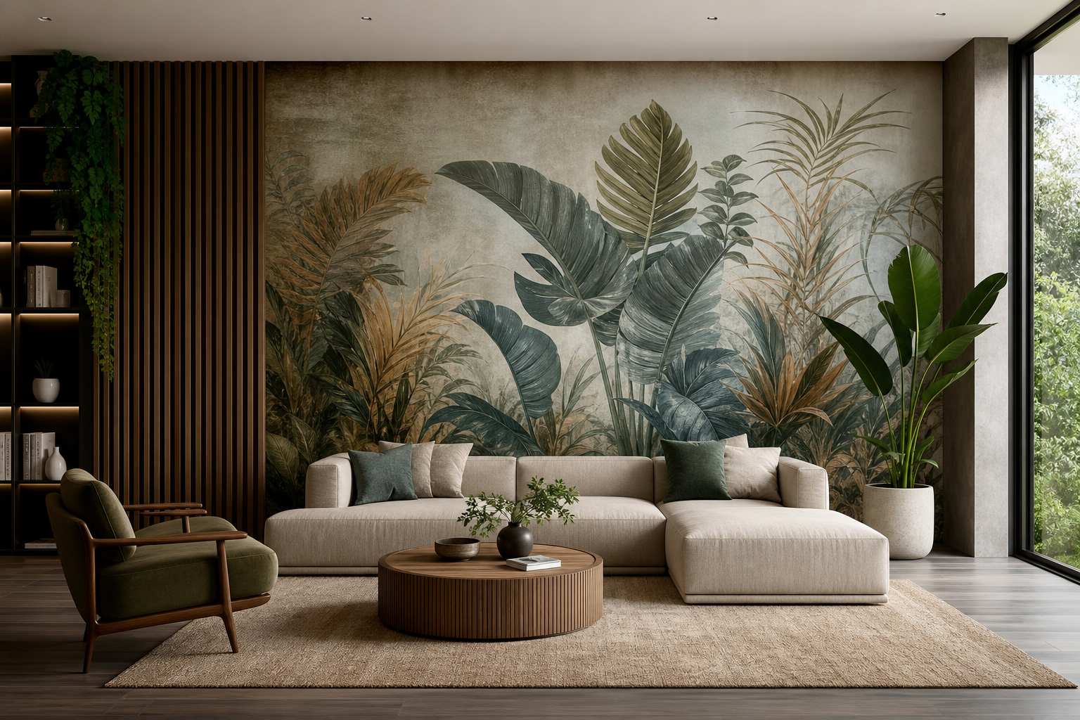 7 feature wall printing ideas to transform blank interior walls