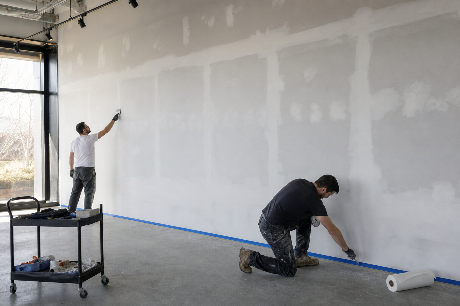 Surface preparation and site coordination essentials — feature wall printing ideas