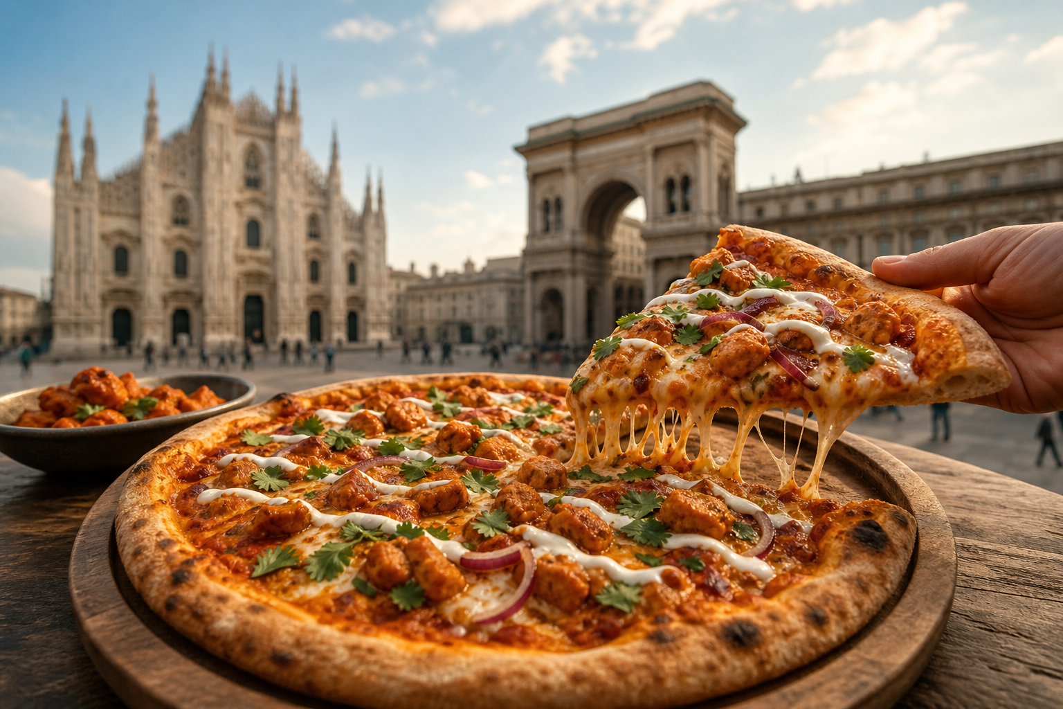 Questions to ask before choosing butter chicken pizza near me