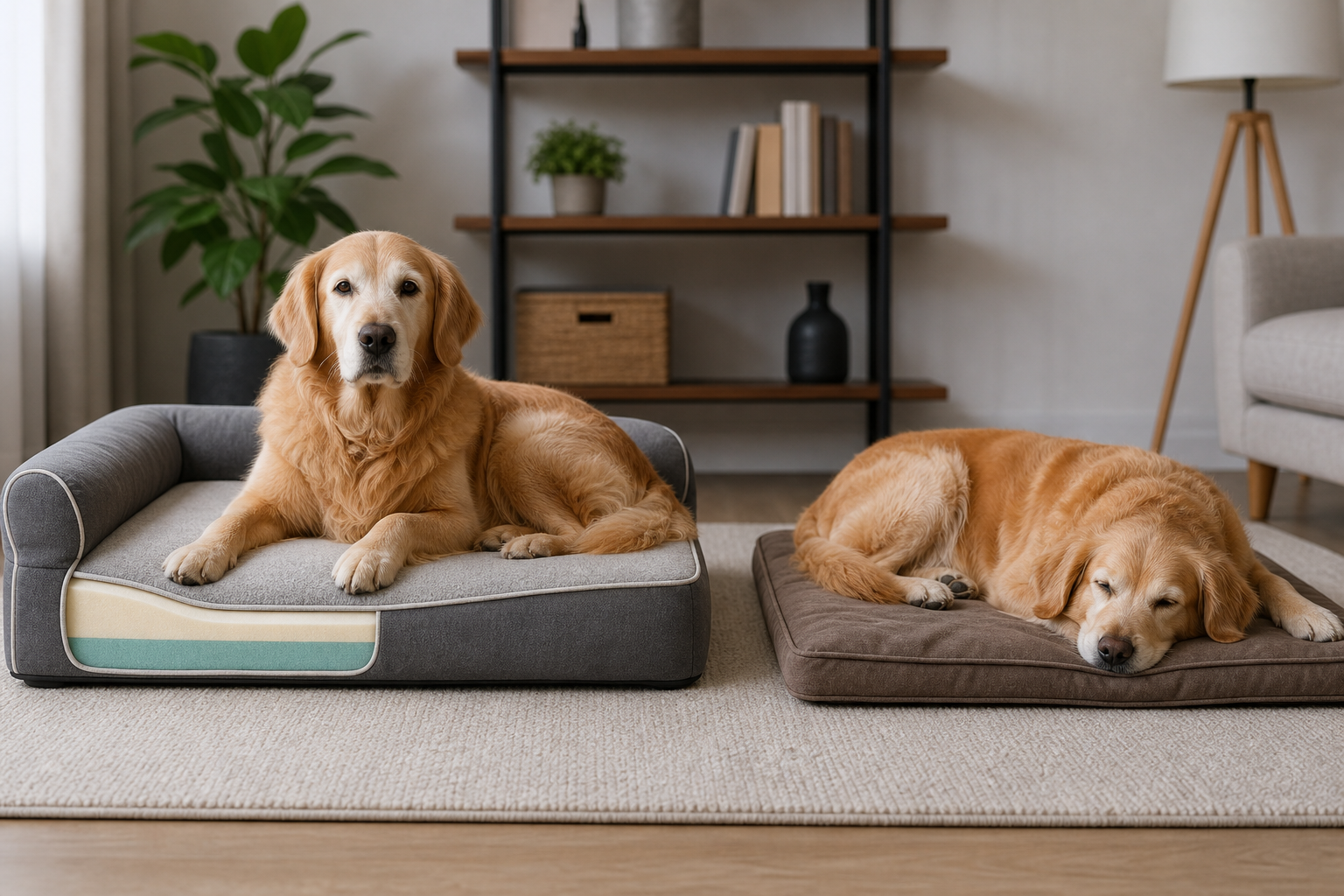 Letto ortopedico per cani vs letto normale: quali benefici reali