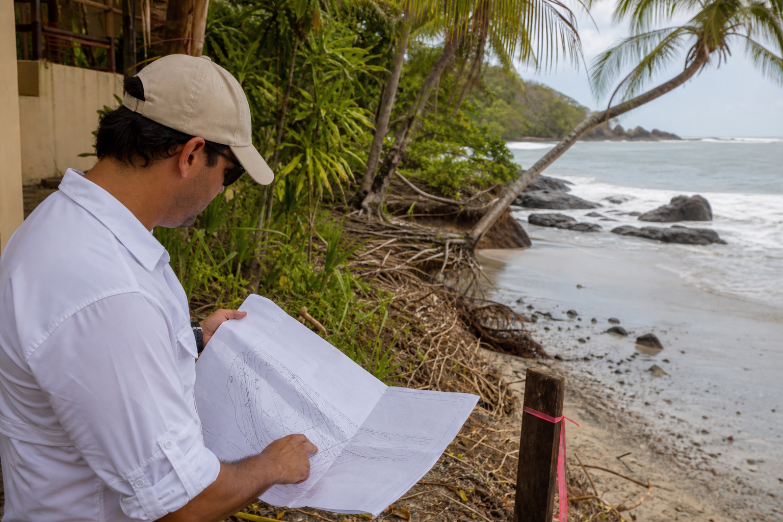 What environmental and coastal setback checks must you do — Costa Rica beachfront property