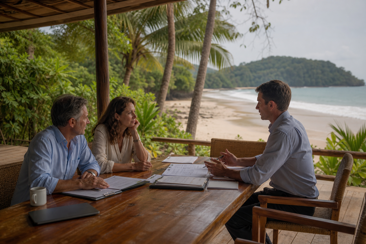 How does a beachfront purchase affect ownership structure, residency and tax planning — Costa Rica beachfront property