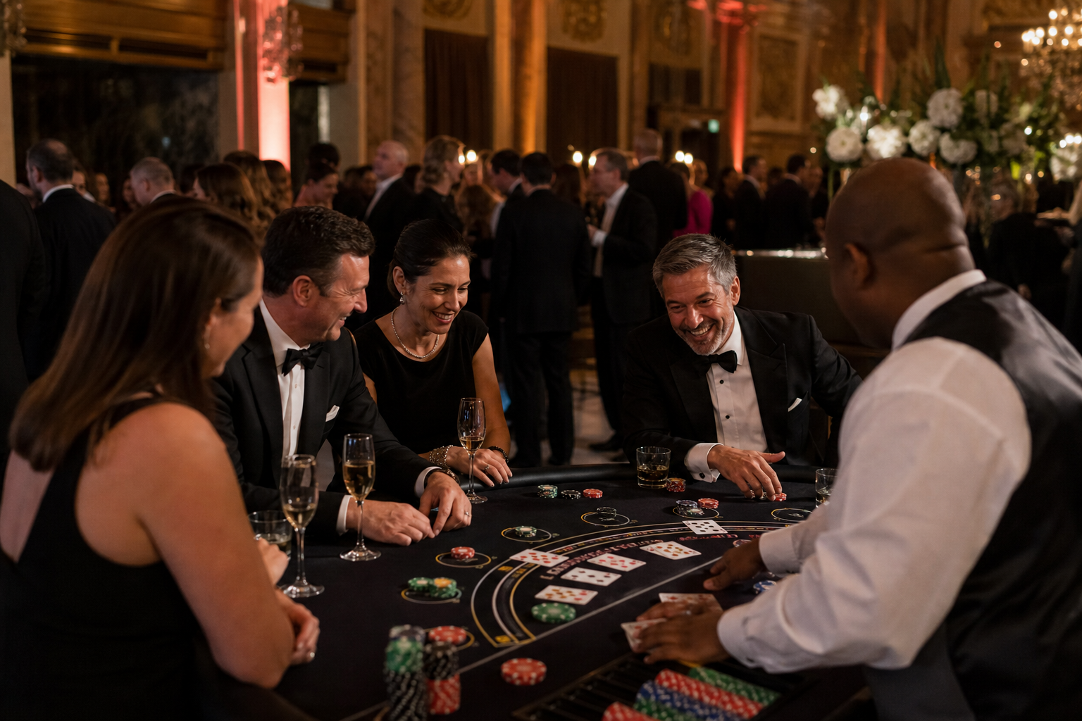 6. Casino Royale: interactive fundraising and VIP experiences — annual gala theme ideas