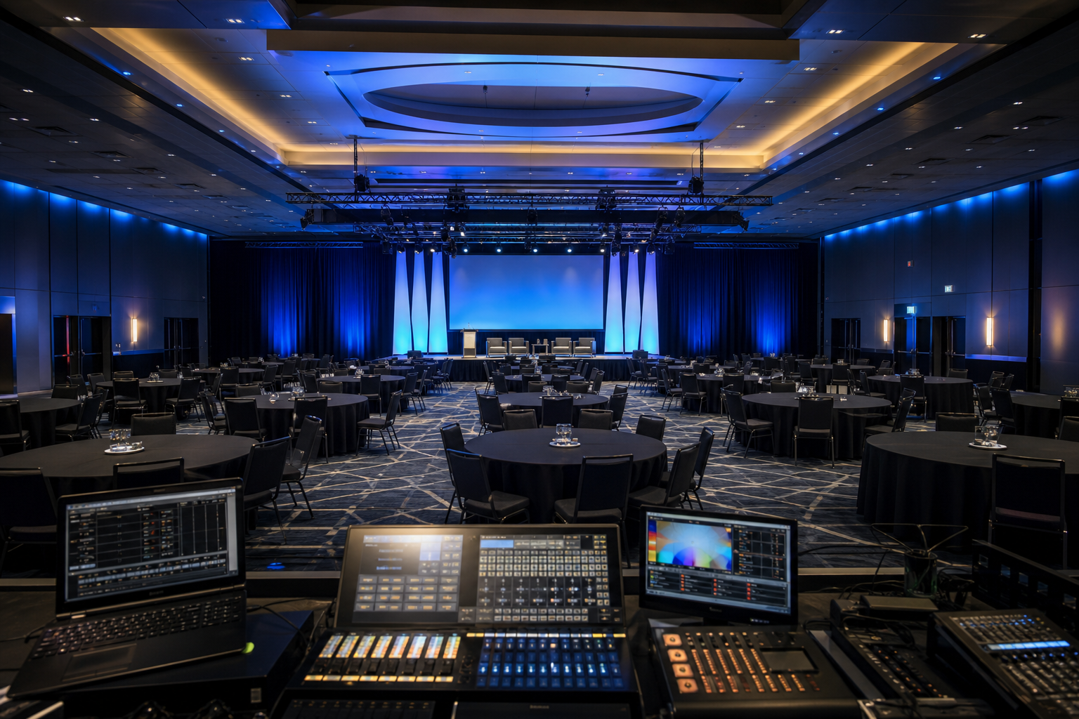 6. Quick spec templates by event type — lighting design for events
