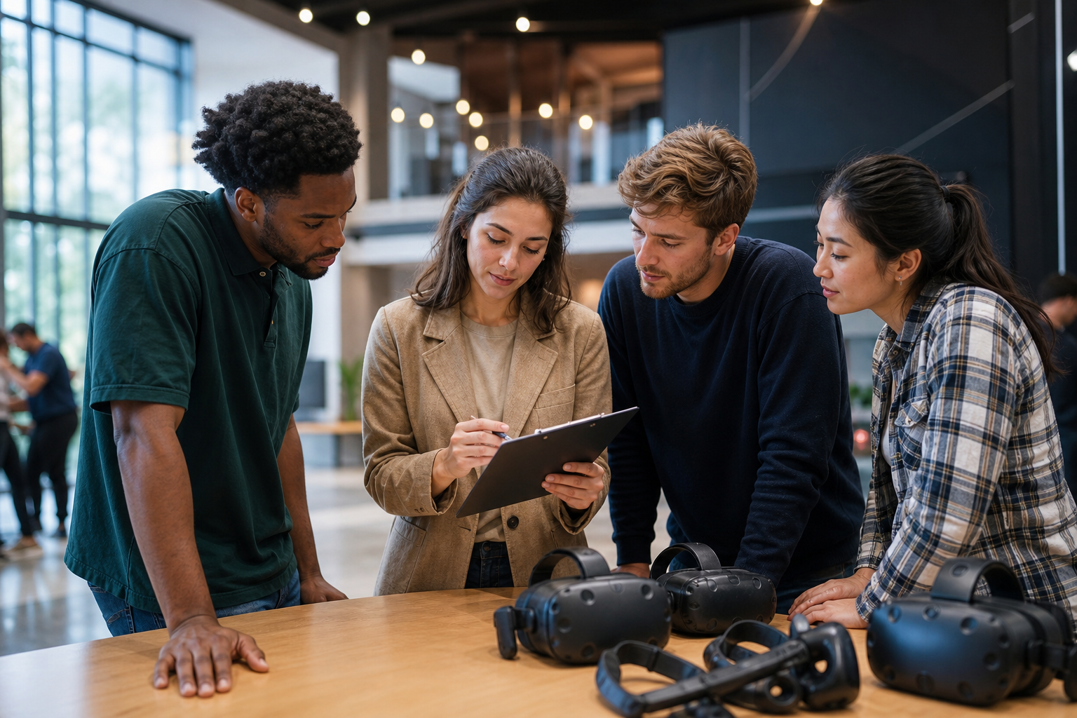 Booking and event checklist for groups — how does room-scale VR work