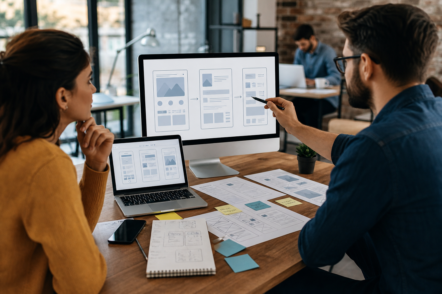 How do you run prototyping and project analysis for a website build?