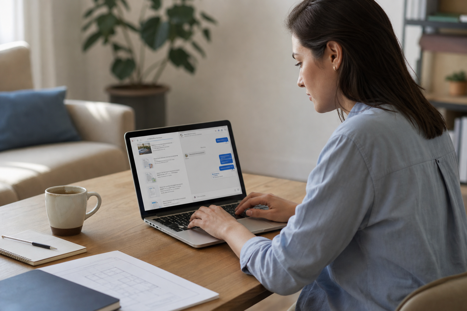 Step 5: preserve message history and name attachments for disputes — buyer seller messaging
