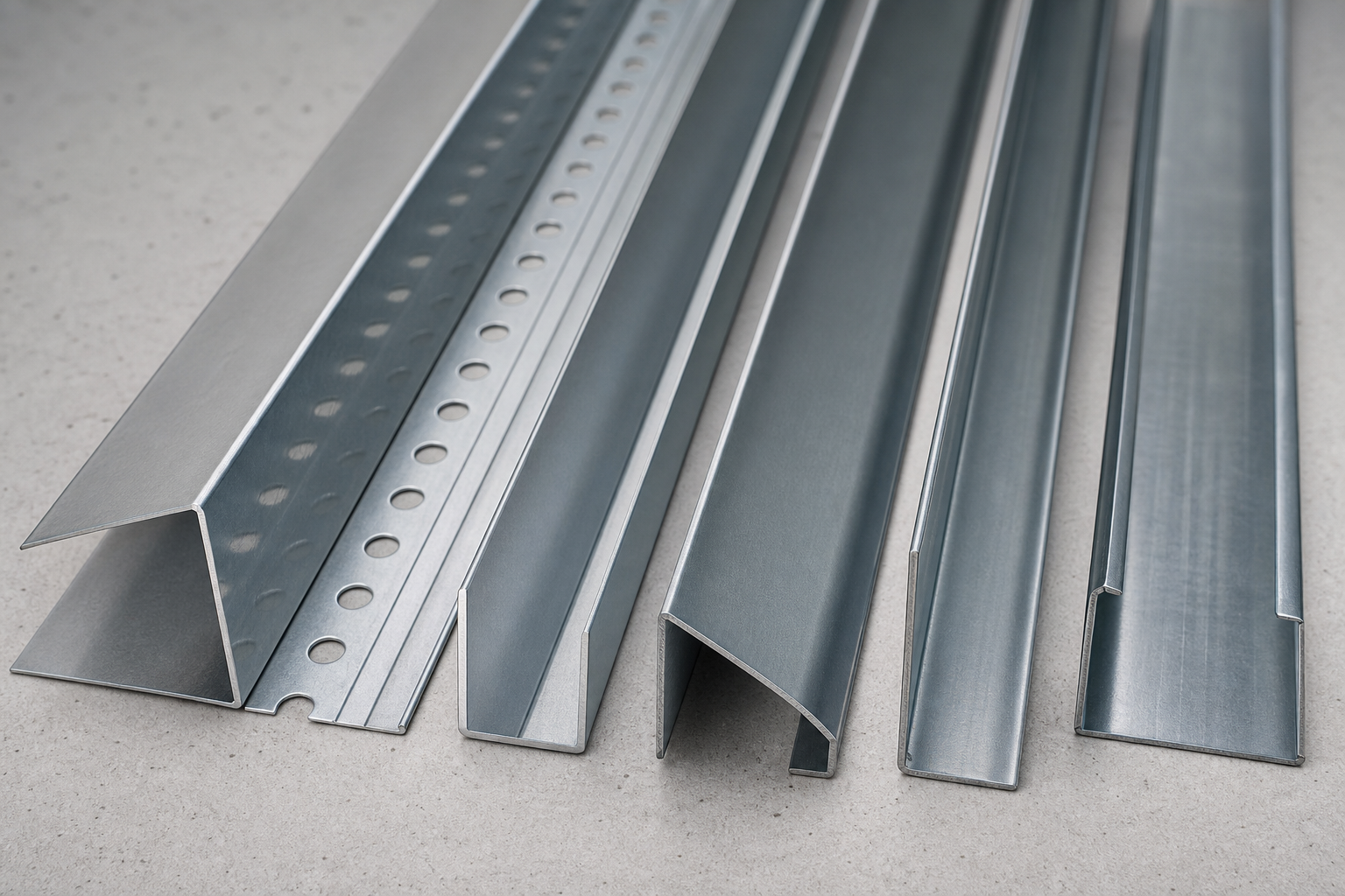 Common trim types and when to use each — steel framing trim