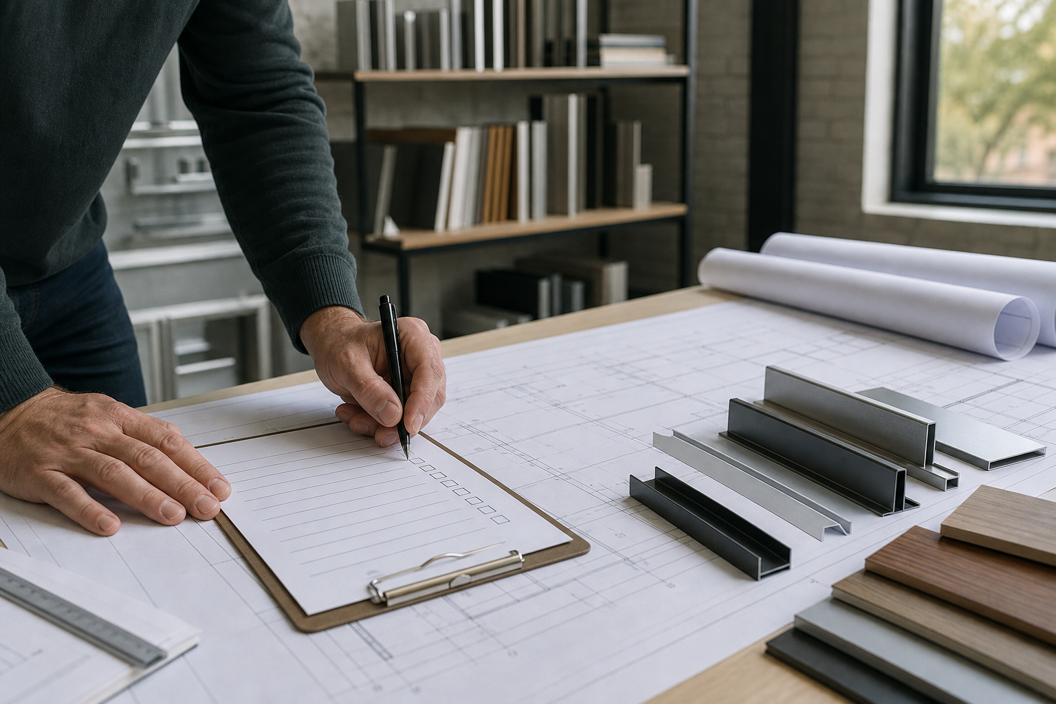 Procurement and specification checklist to paste into drawings and purchase orders — steel framing trim