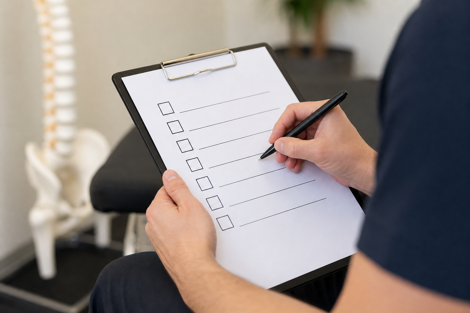 Symptom checklist: 7 checks to run before you try MDT exercises — McKenzie Method back pain
