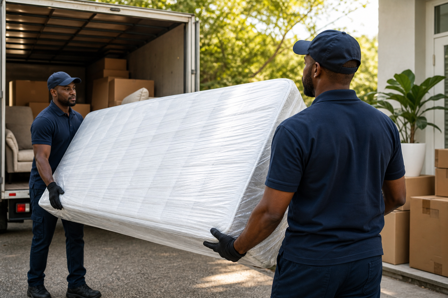 Protective mattress wrapping explained for movers and homeowners