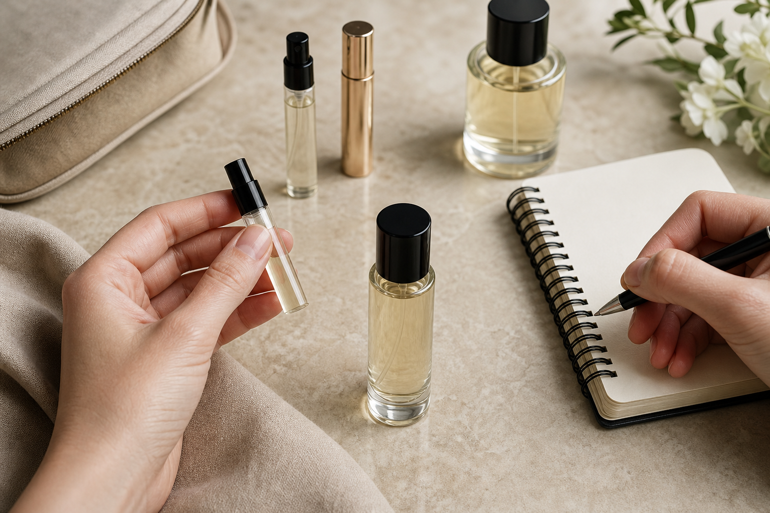 Five-point decision checklist: travel-size, sample, or full bottle? — travel size perfumes