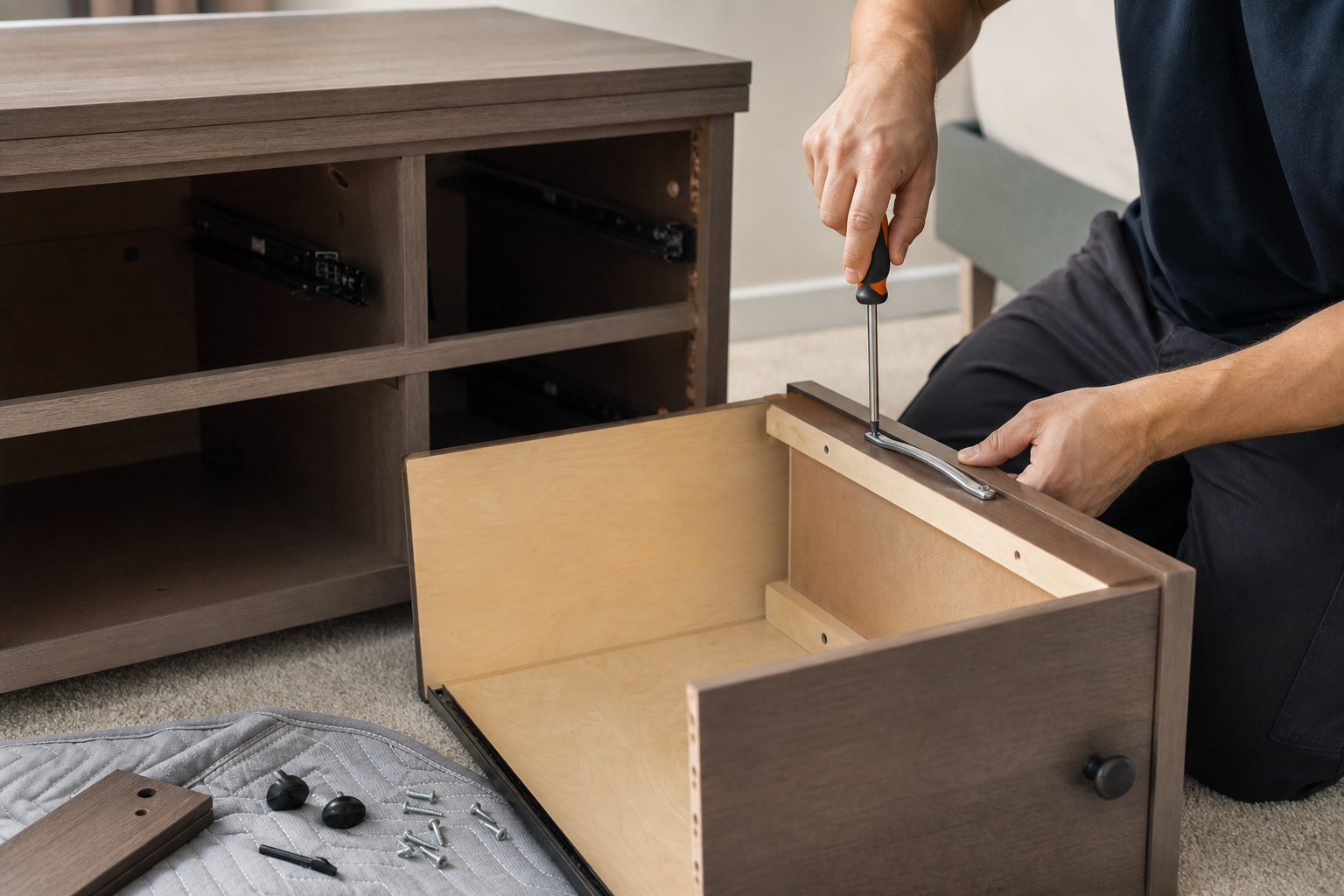 Disassemble, empty and secure: step-by-step for common furniture — how to prepare furniture for movers