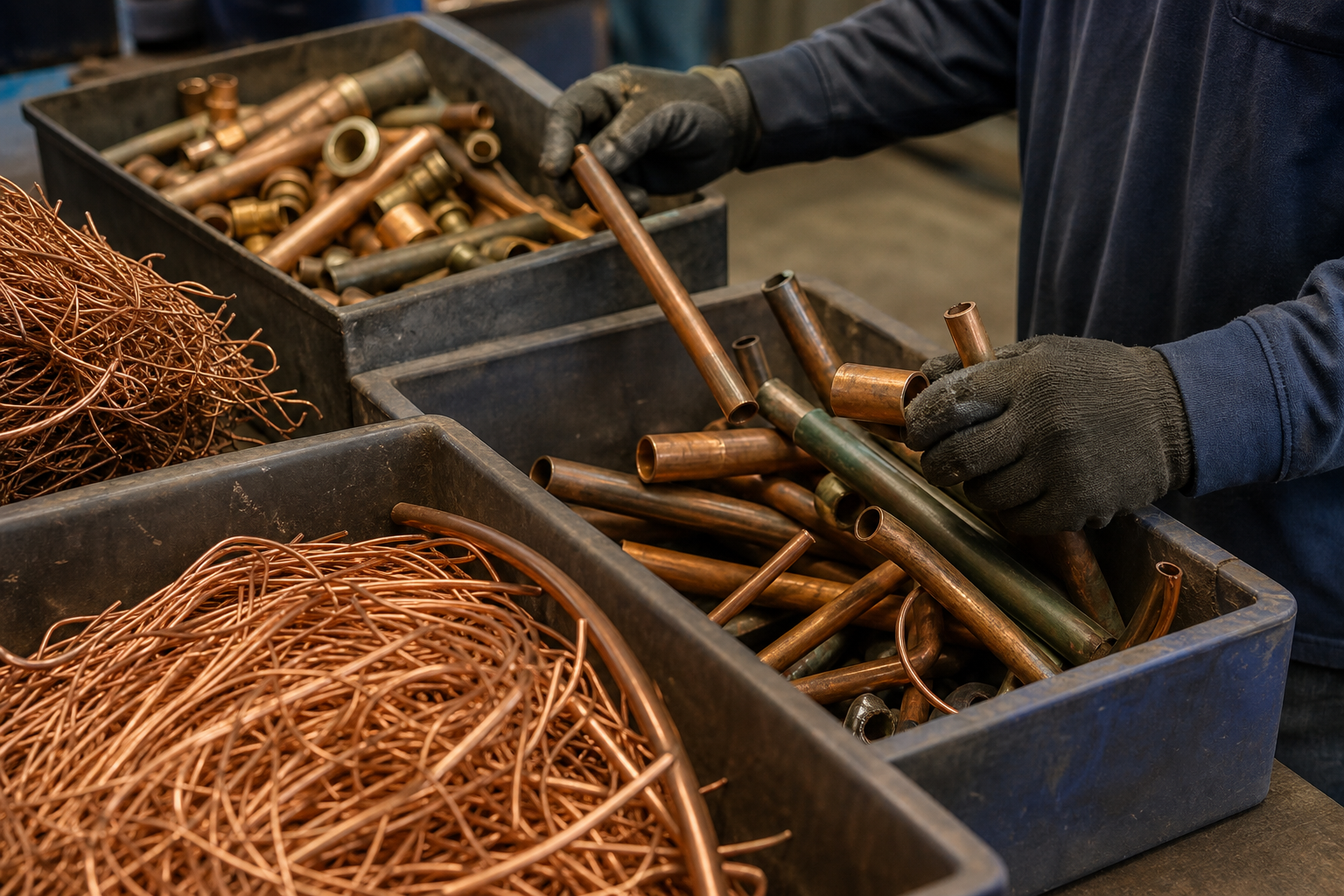 How to prepare and sort copper to improve your payout — cash for copper near me