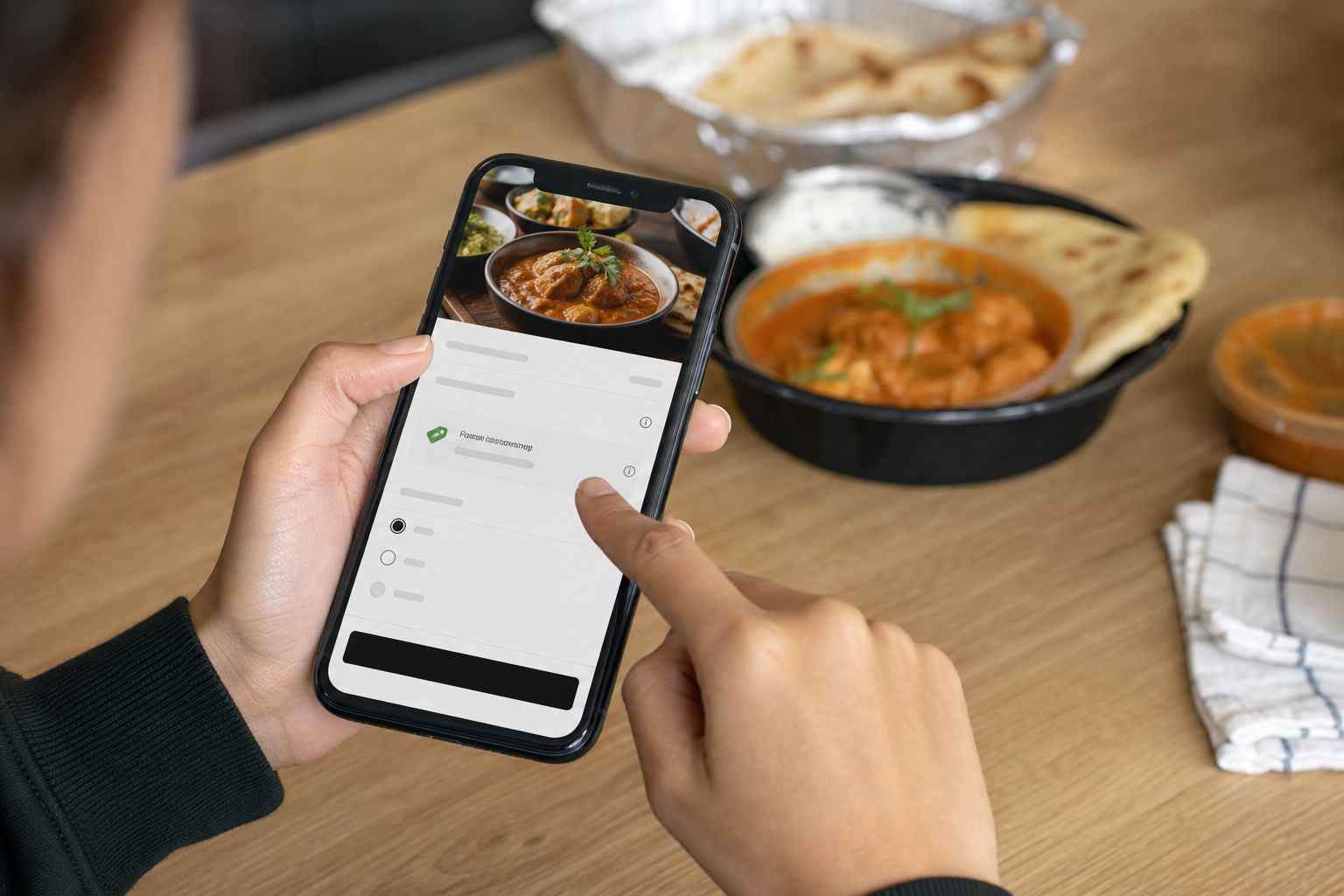 Step 3: Verify rewards, minimums and promo rules before checkout — Indian delivery Edmonton