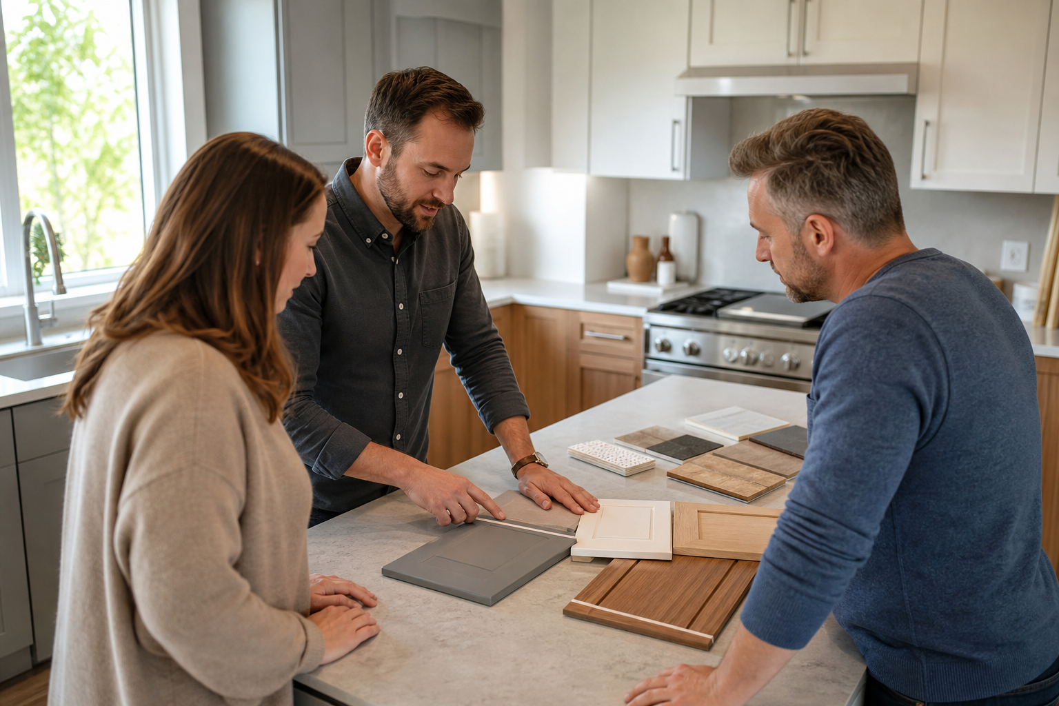 Seven-point decision checklist for comparing GTA specialists — cabinetry refinishing specialists GTA