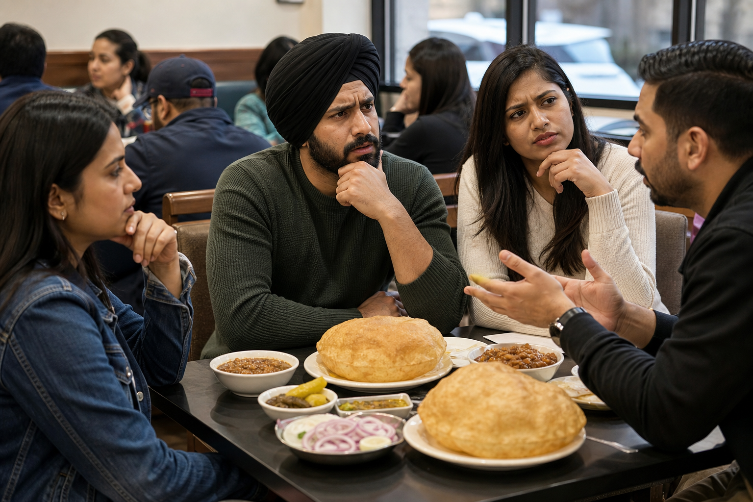 Common objections and decision criteria diners use — Chole bhature