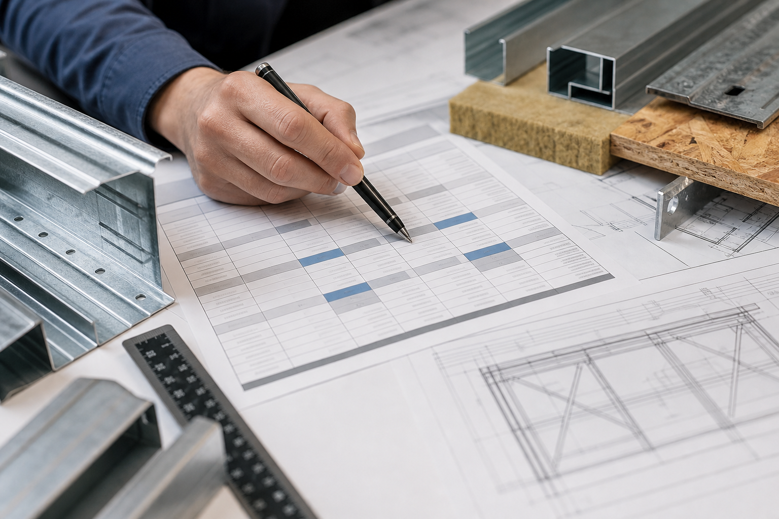 Decision criteria to compare every system — light gauge steel framing systems