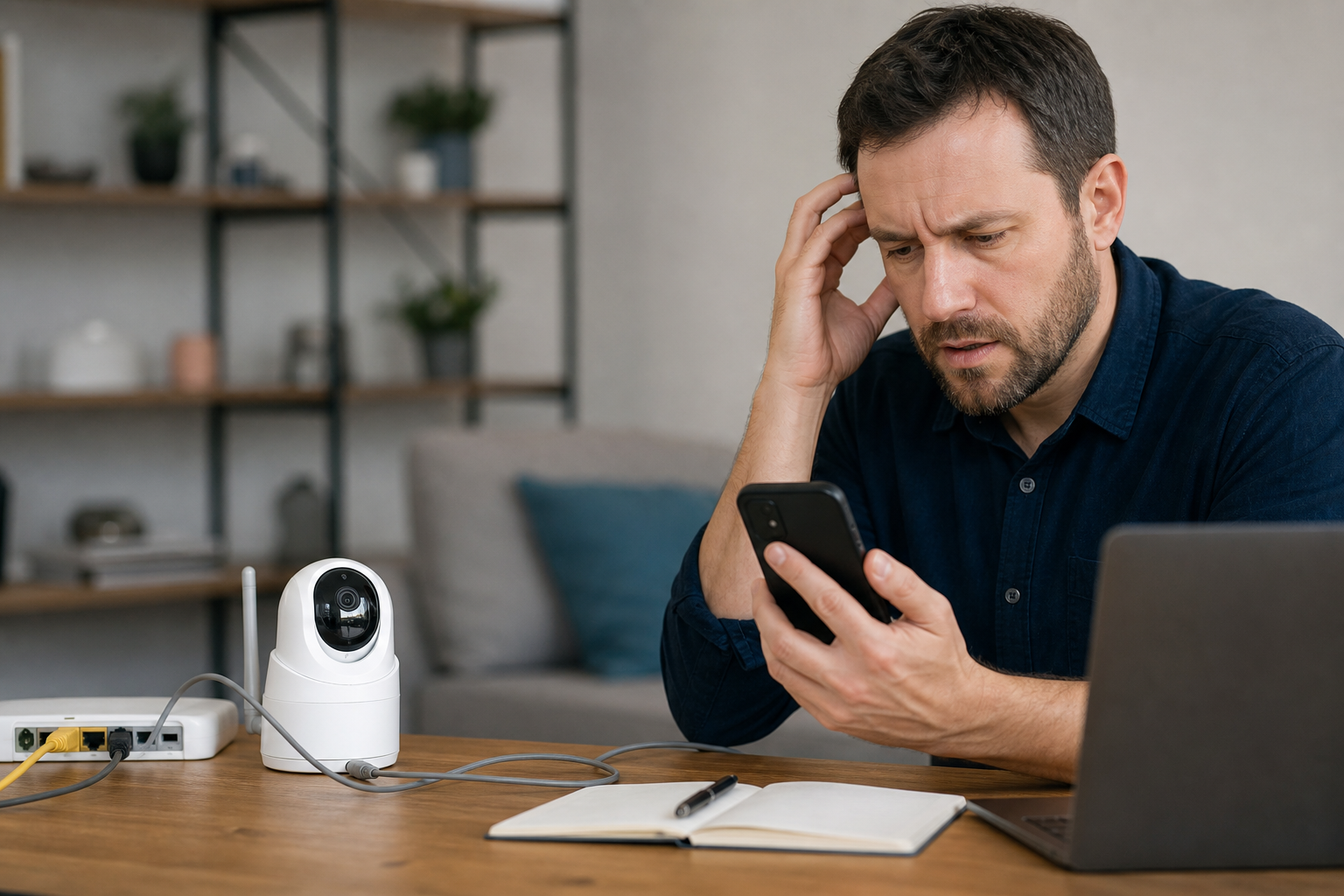 Troubleshooting the most common setup problems — camera app setup