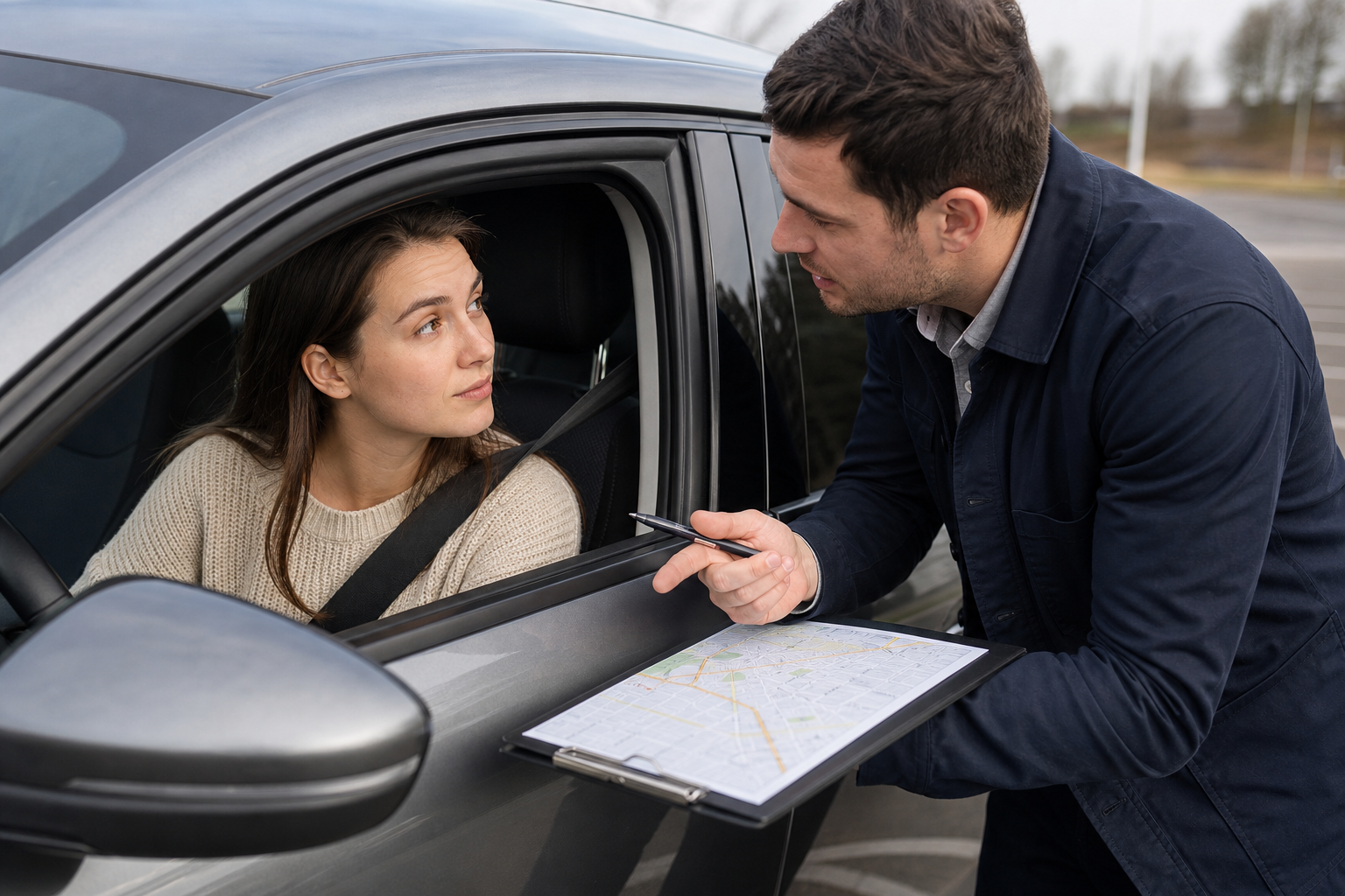 Questions to verify instructor credibility and local knowledge — test route practice