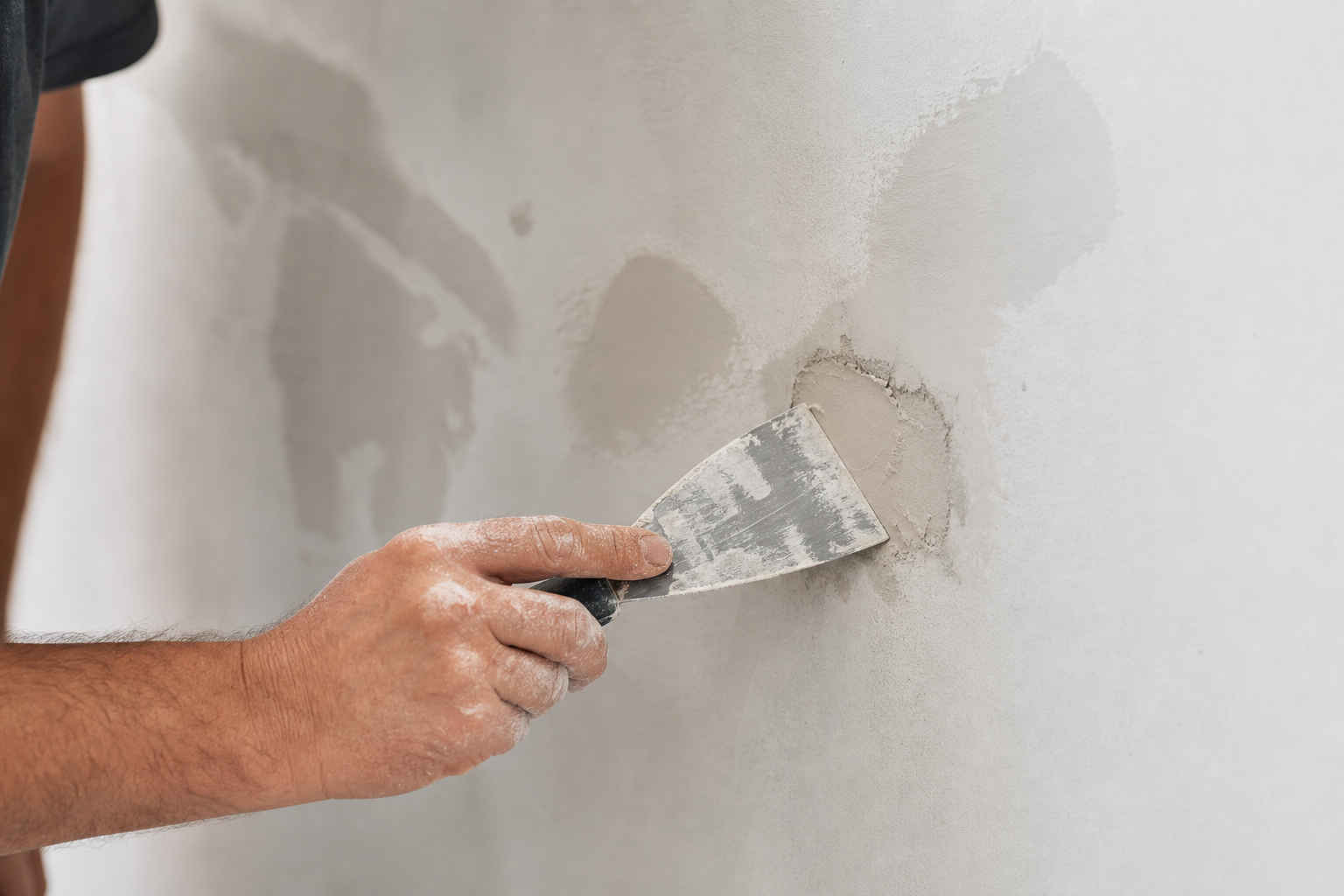 Surface preparation and repair scope — interior surface graphics guide