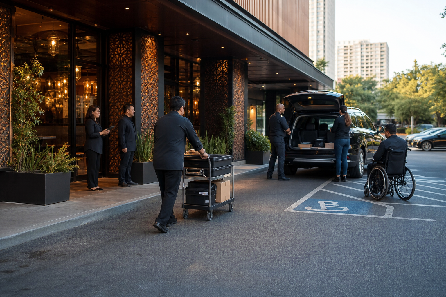 Logistics to confirm: AV, parking, accessibility and staffing — private dining event planning