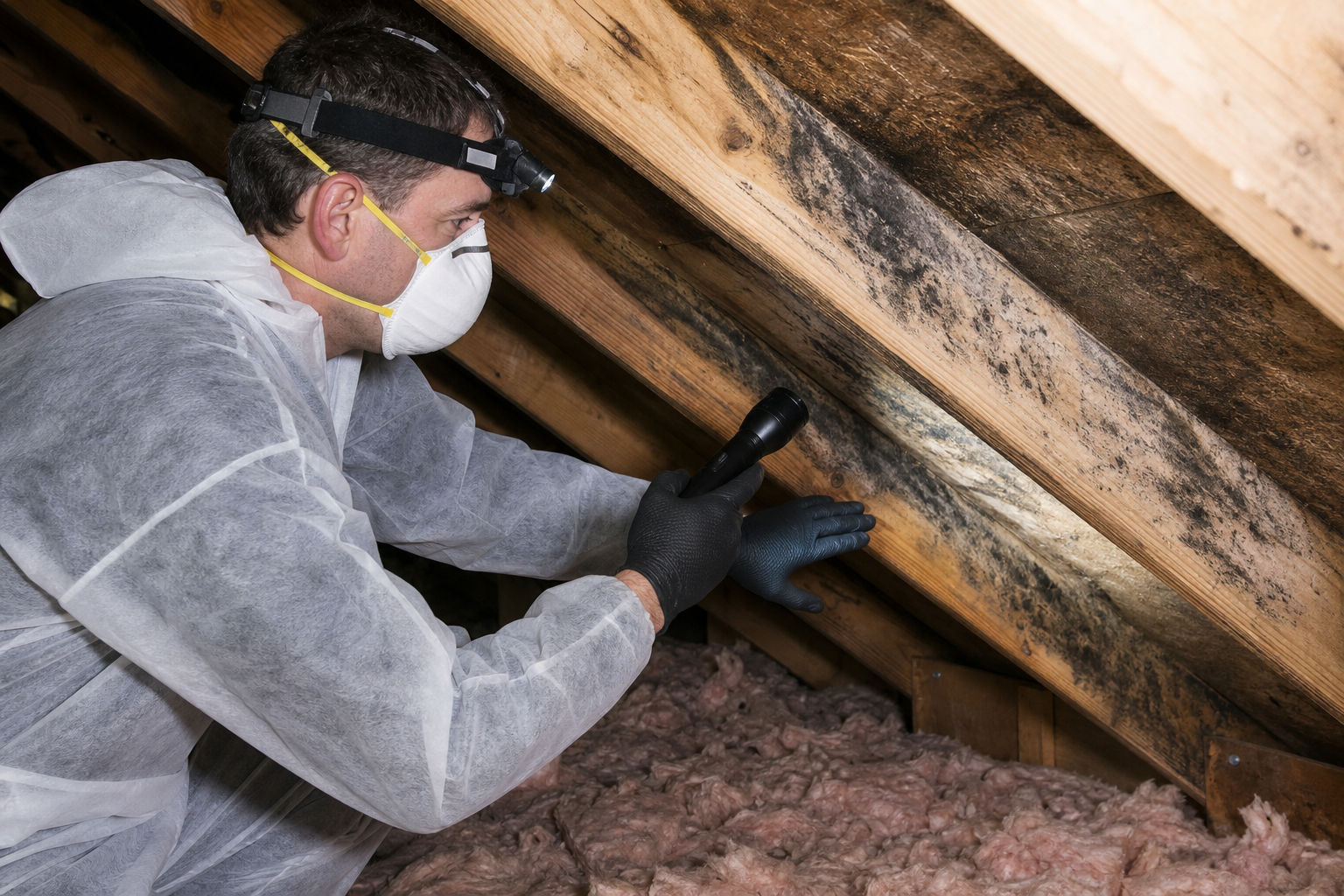 When to call a professional and what a thorough inspection includes — attic mold signs
