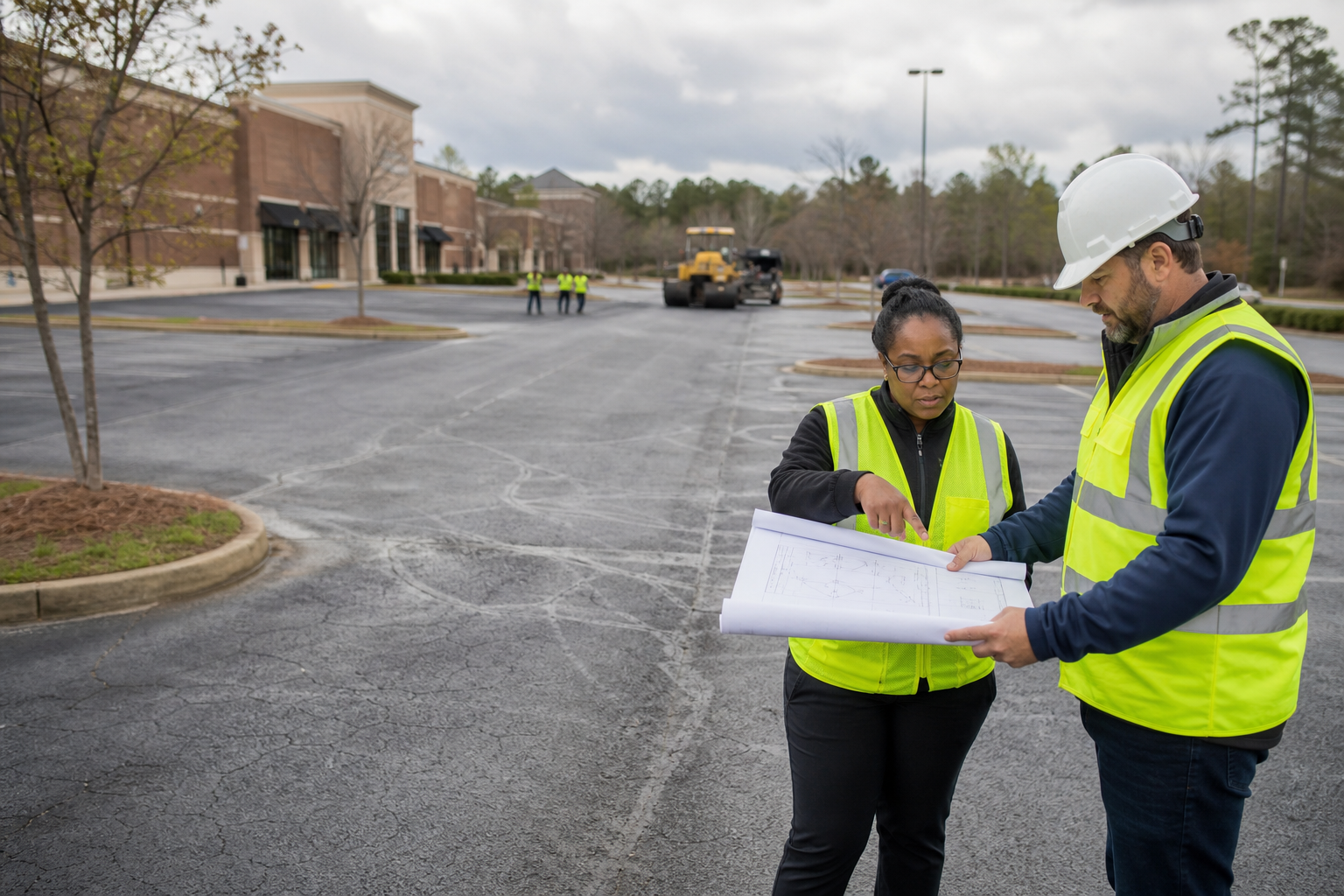 When Georgia DOT or municipal specs change the approach — parking lot resurfacing lifespan