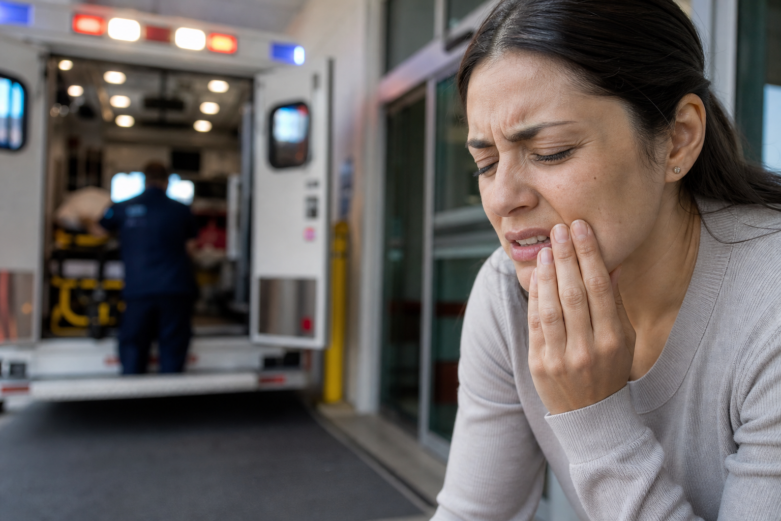When to go to hospital emergency or call 911 instead — emergency dental care Scarborough