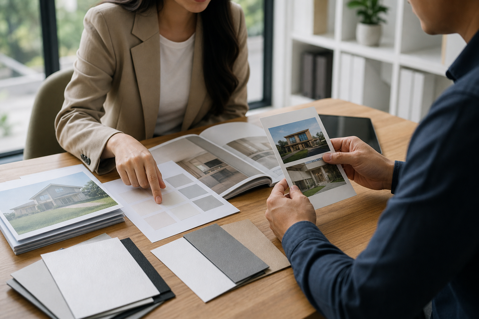 6. Choose paper and finishes based on budget and brand positioning — brochure design tips