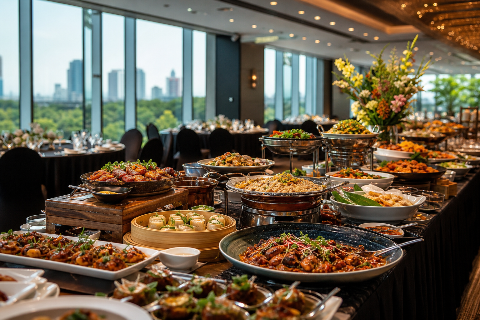 7 multicultural banquet menu ideas compared for large events