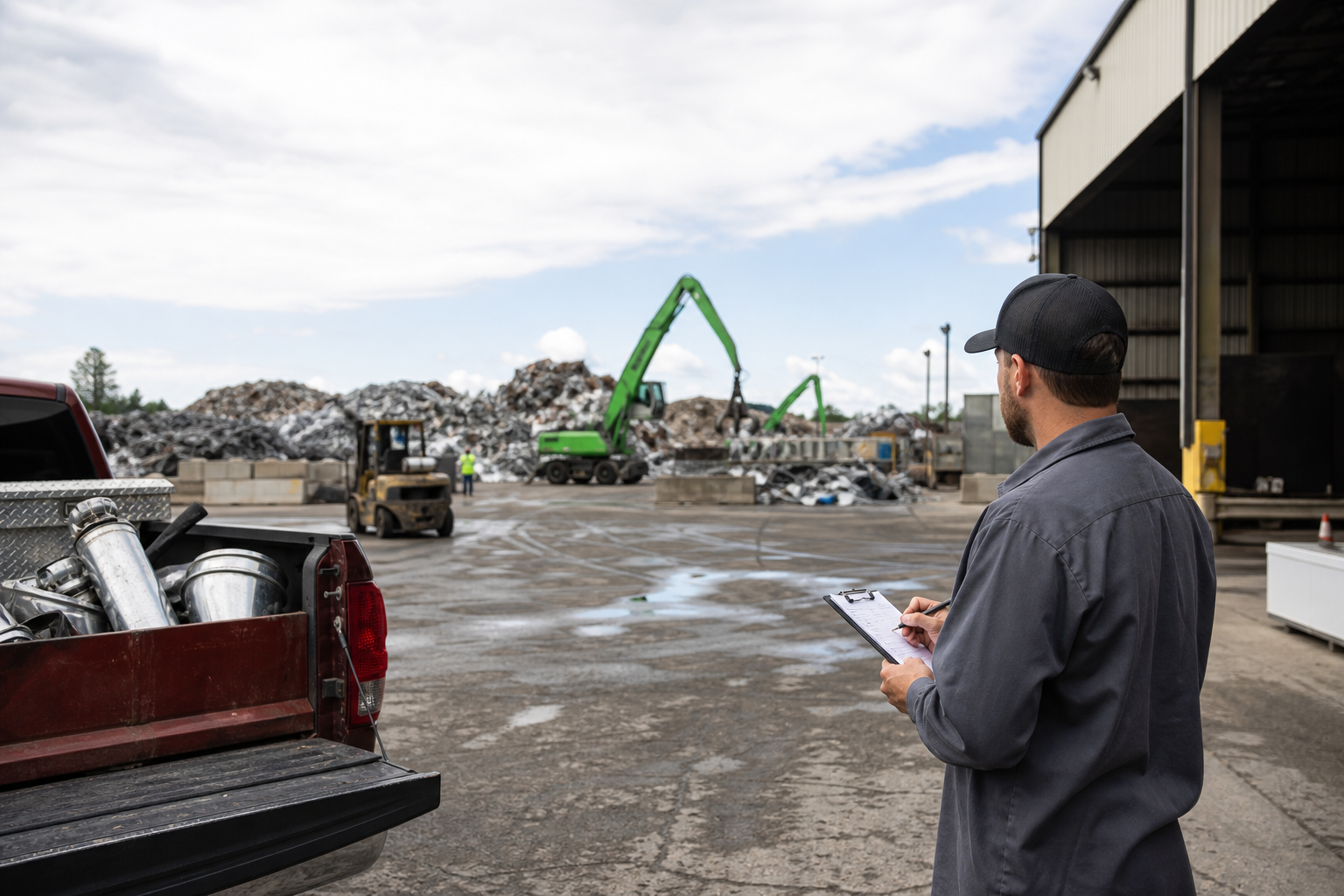 Yard logistics you must ask about before you drive there — cash for aluminum near me