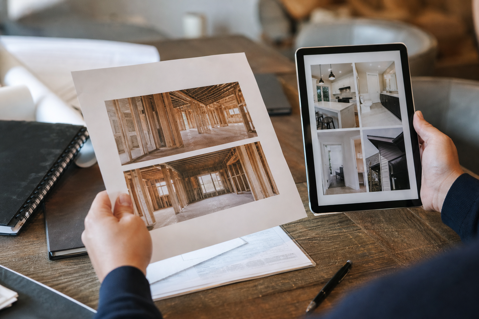 Two ready-to-use templates you can request from your builder — construction update communication