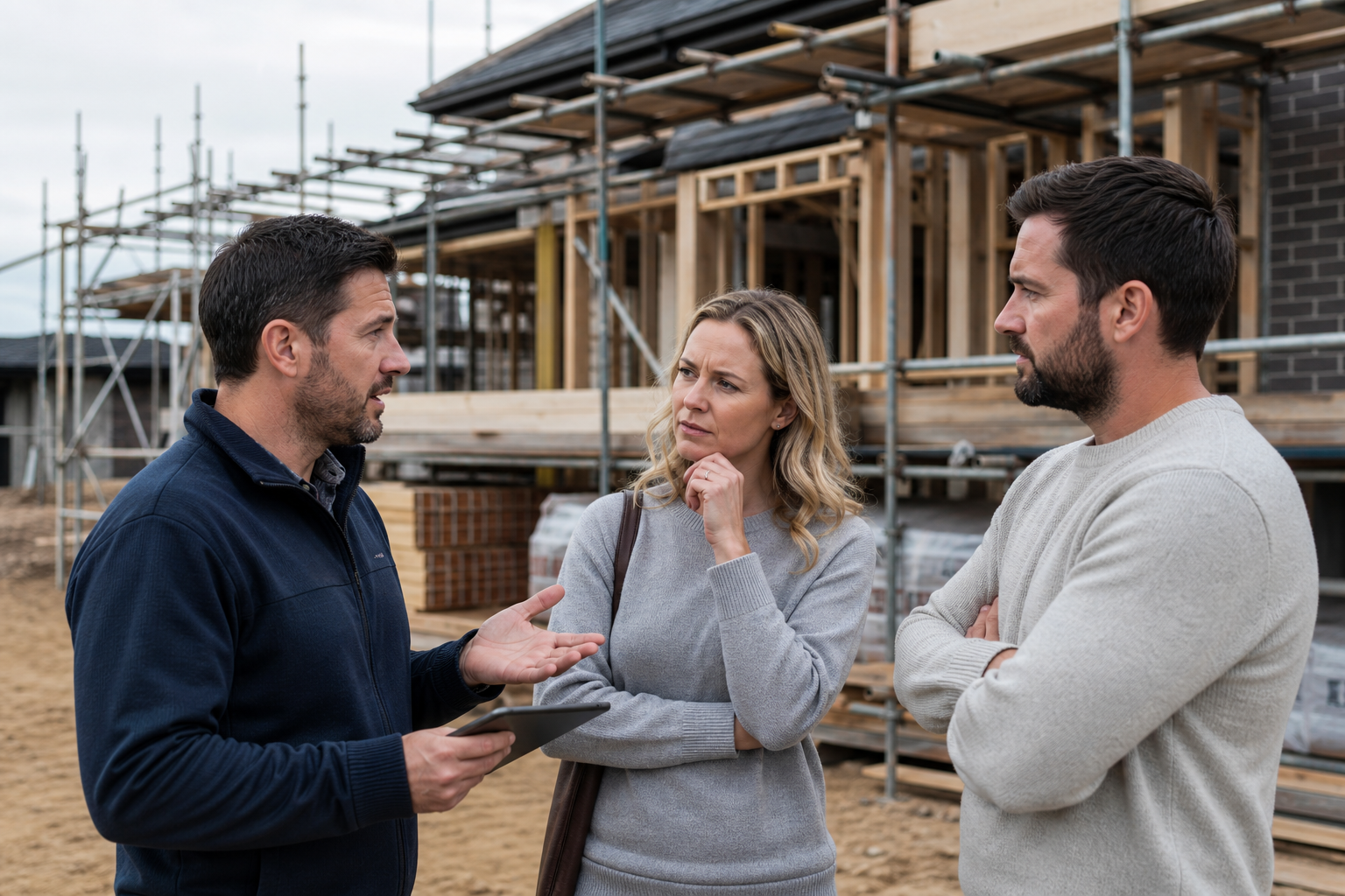 Red flags and exact questions to ask your builder — construction update communication