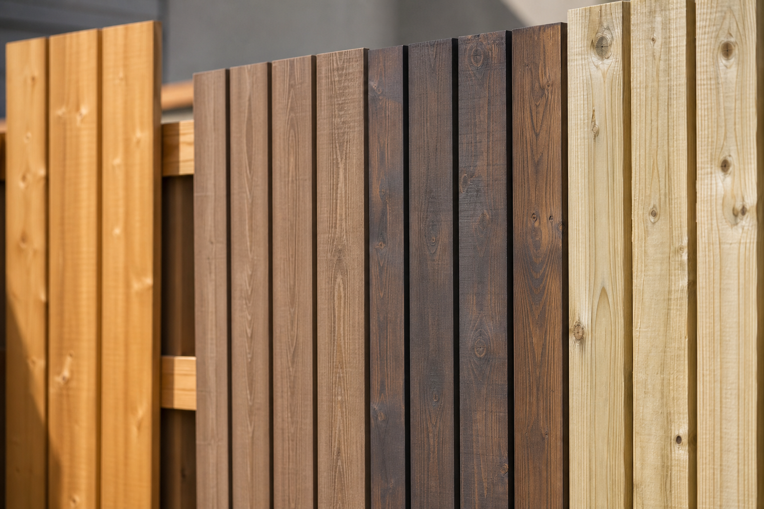 Choose wood type and design and compare maintenance trade-offs — new wood fence installation