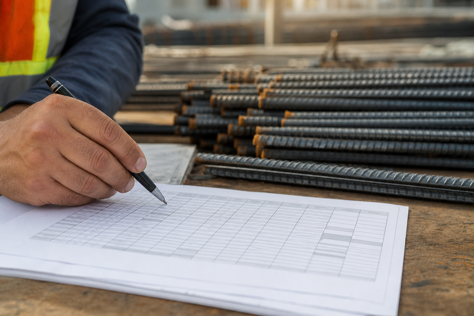 How to compare quotes fairly: a supplier scoring template — rebar supply GTA