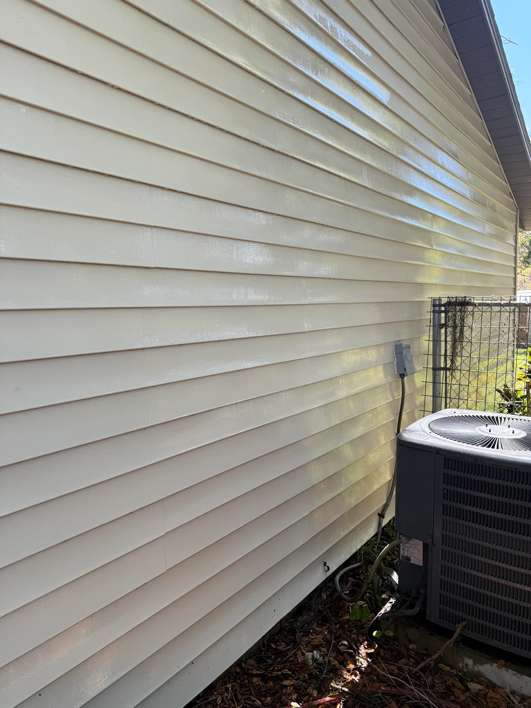 Softwash House Siding After