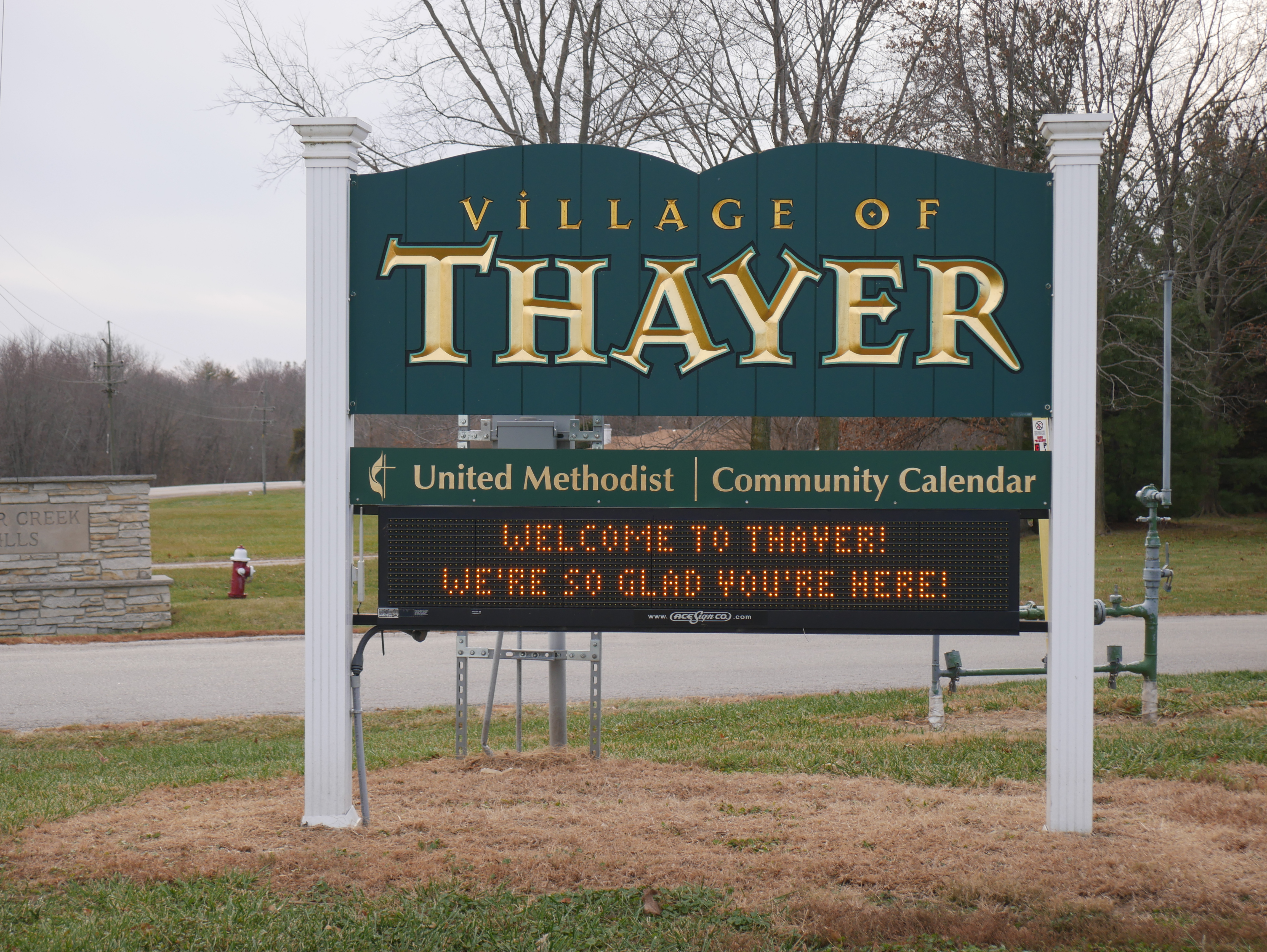 Thayer landmark