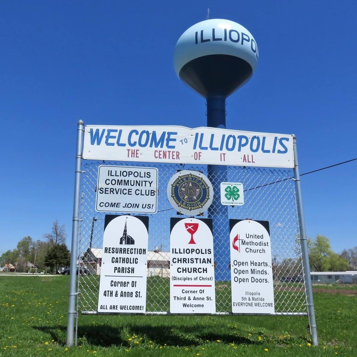 Illiopolis landmark