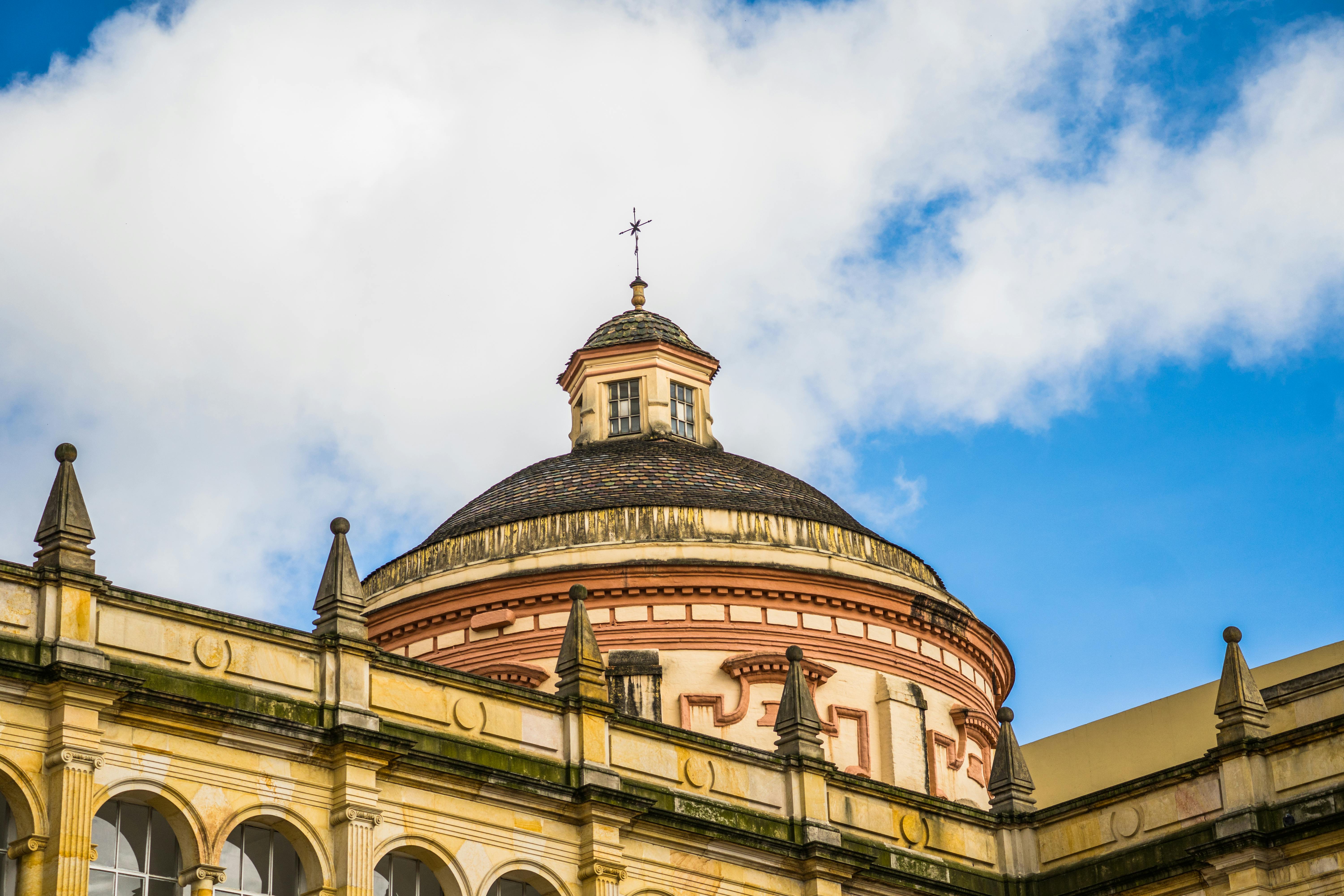 Bogota Plaza Bolivar with the cathedral and capitol