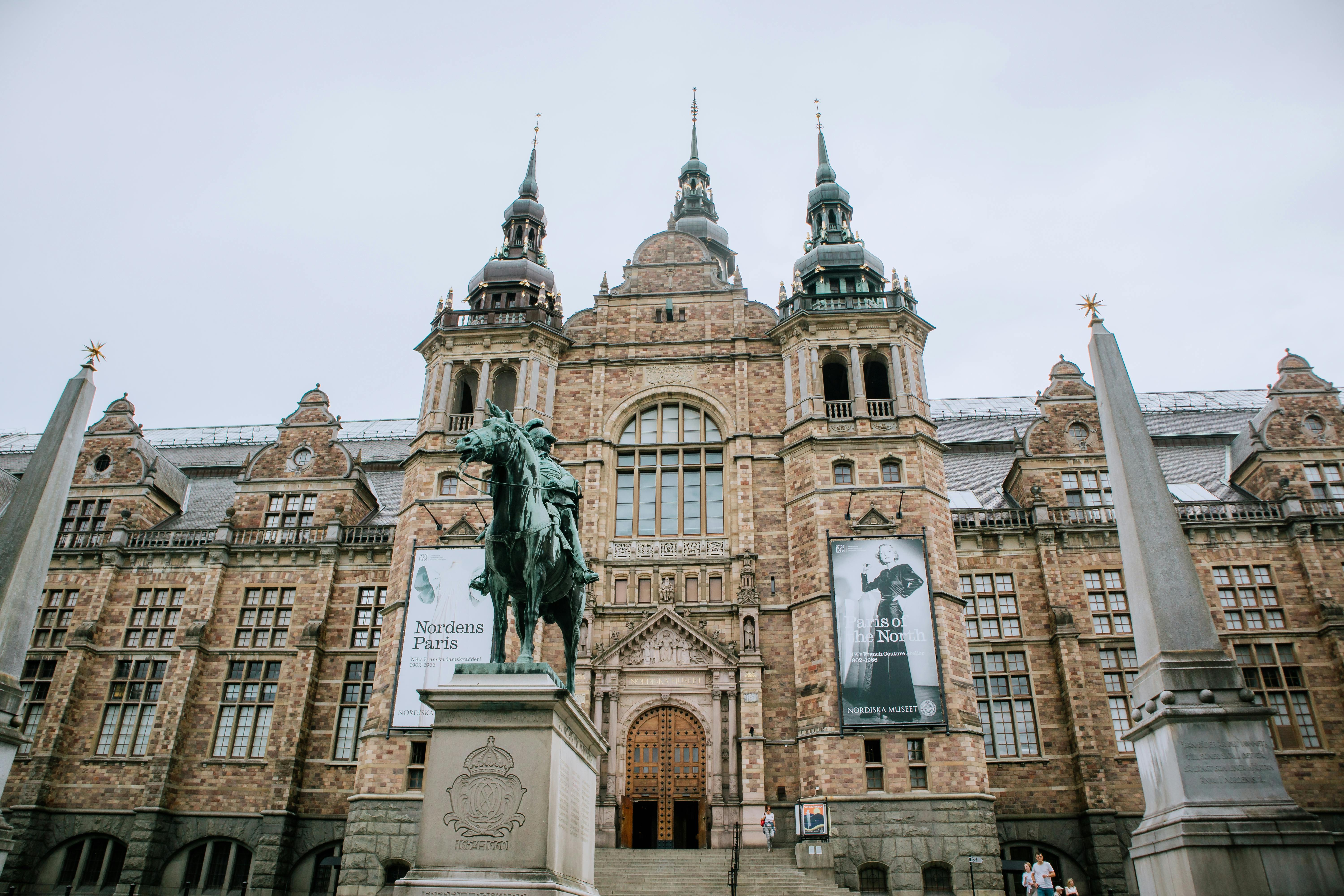 Stockholm Royal Palace and Storkyrkan cathedral