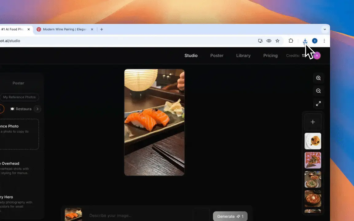 Upload & Generate