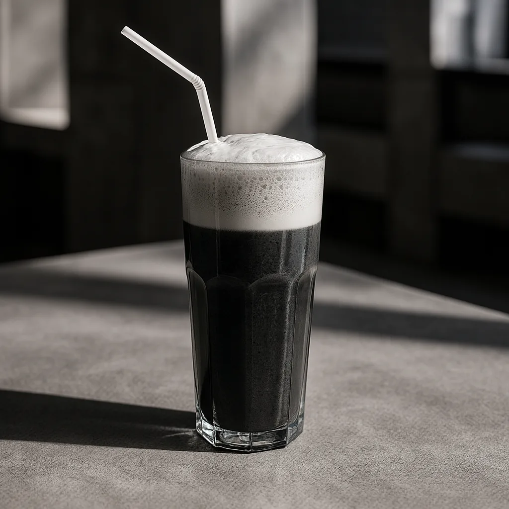 Modern brutalist cafe photography with concrete surfaces