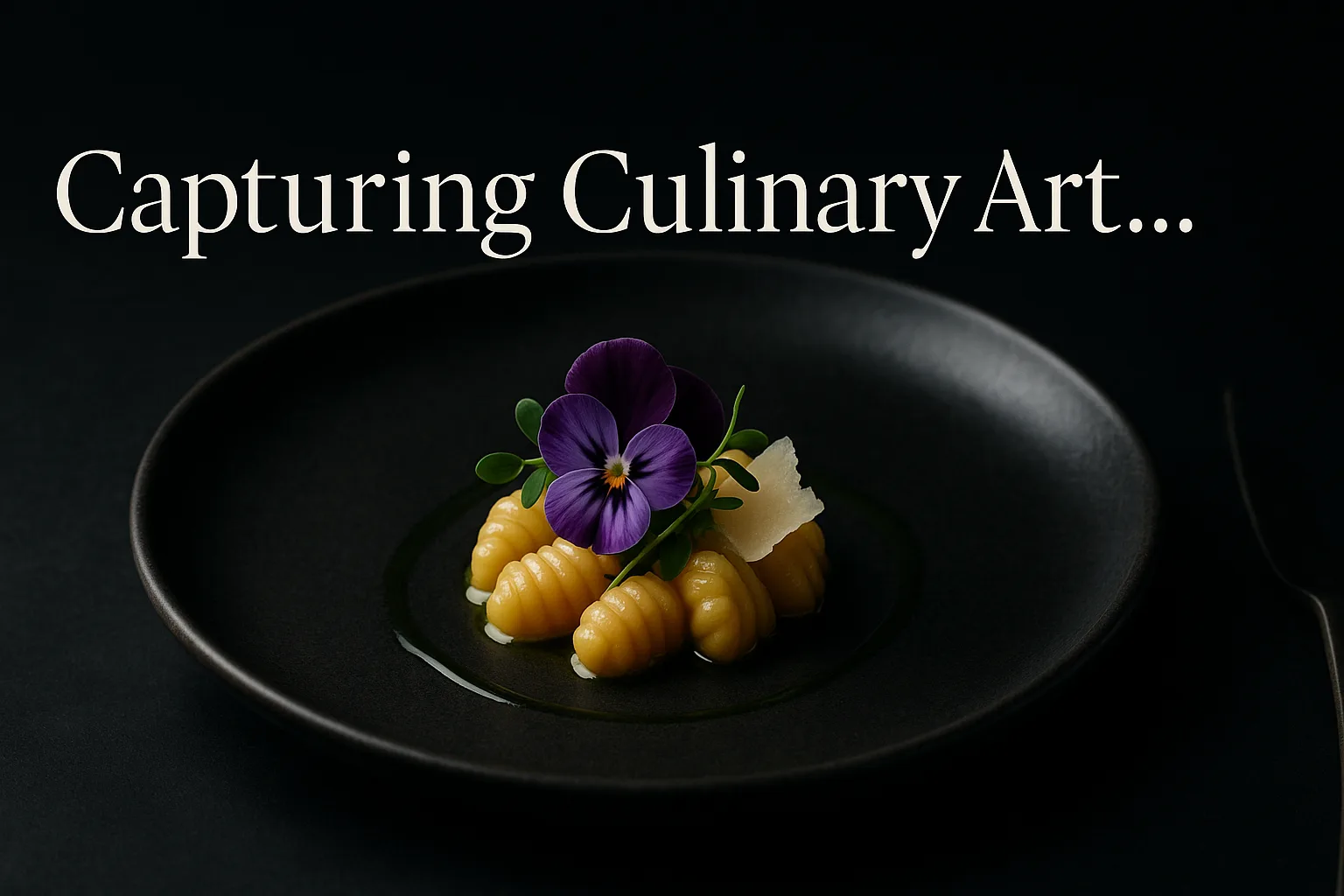 Capturing Culinary Art: Secrets to Stunning Fine Dining Photography