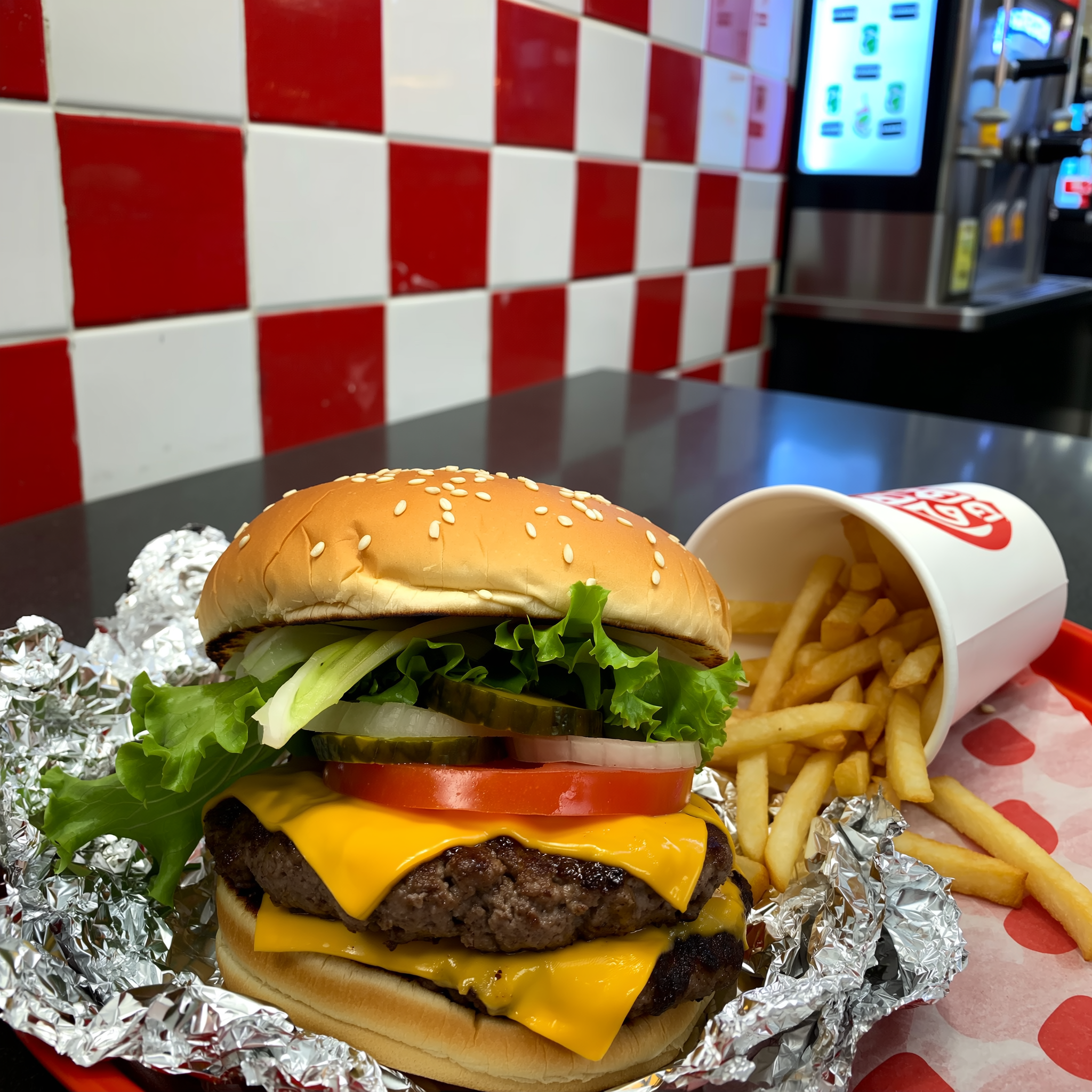 Quick phone photo of delivery food - before AI enhancement