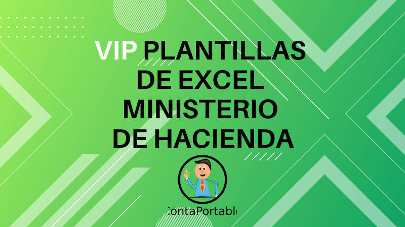 Plantillas excel del Ministerio de Hacienda