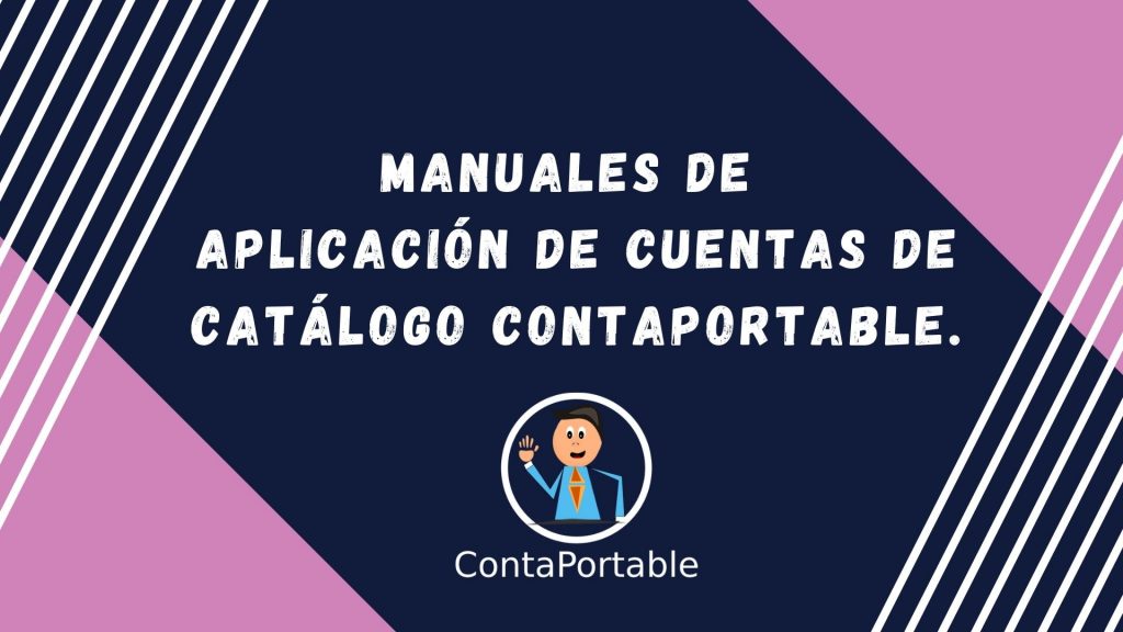 Manuales de aplicación de cuentas y catálogo de cuentas