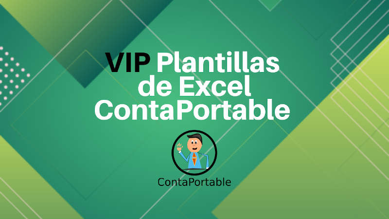 Plantillas excel para software ContaPortable