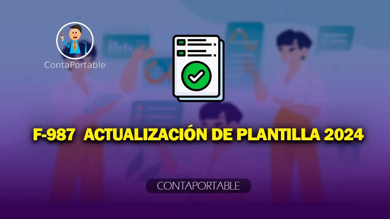 F-987 Actualización de plantilla 2024
