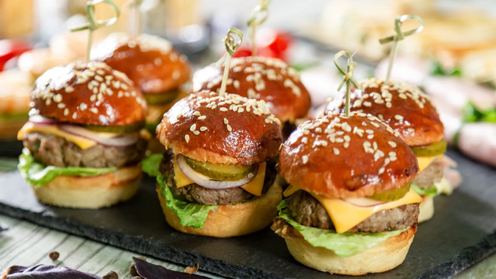 Mini hamburguesas
